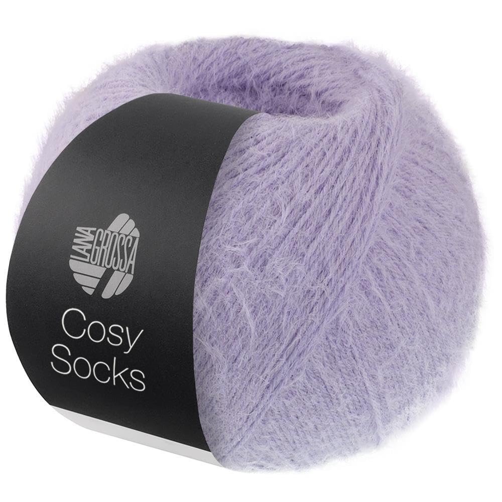 LANA GROSSA Cosy Socks | Soft, Machine-Washable Sock Yarn with Merino Wool | 70% Merino Virgin Wool, 30% Polyamide | 100 g, 400 m | Color 3