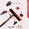 QIYFOZ Telescopic Cleaning Brush with Water-Fed Pole and 20 m Hose view 2