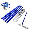 Concrete Bull Float Set, 121.9 x 20.3 cm, Magnesium-Aluminum Alloy, 4 Connectable Handles, Toolbox and Trowel view 1