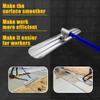 Concrete Bull Float Set, 121.9 x 20.3 cm, Magnesium-Aluminum Alloy, 4 Connectable Handles, Toolbox and Trowel view 2