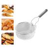 MotiveTech Frying Basket, Kitchen Strainer, Multipurpose, L view 3