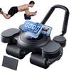 Ab Roller with Elbow Support, Time and Calorie Tracking, Automatic Rebound view 1