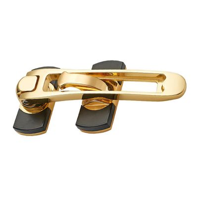 Gold Zinc Alloy Door Chain Lock with Reinforced Chain