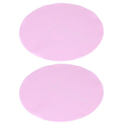 CHICIRIS Silicone Dough Rolling Mats, Nonstick, 2-Piece Set