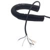 6-Core Shielded Coiled Cable, Twisted Pair, 20 AWG, 6 m Stretch view 1