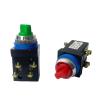 BTLAOUBPX 1-Piece LA18-22X/2 Rotary Knob Switch, 25 mm Mounting, 2/3 Positions, 380 V Gear Selector, LA18-22X/3/2, Rotary Select, Red, 2 Positions view 1