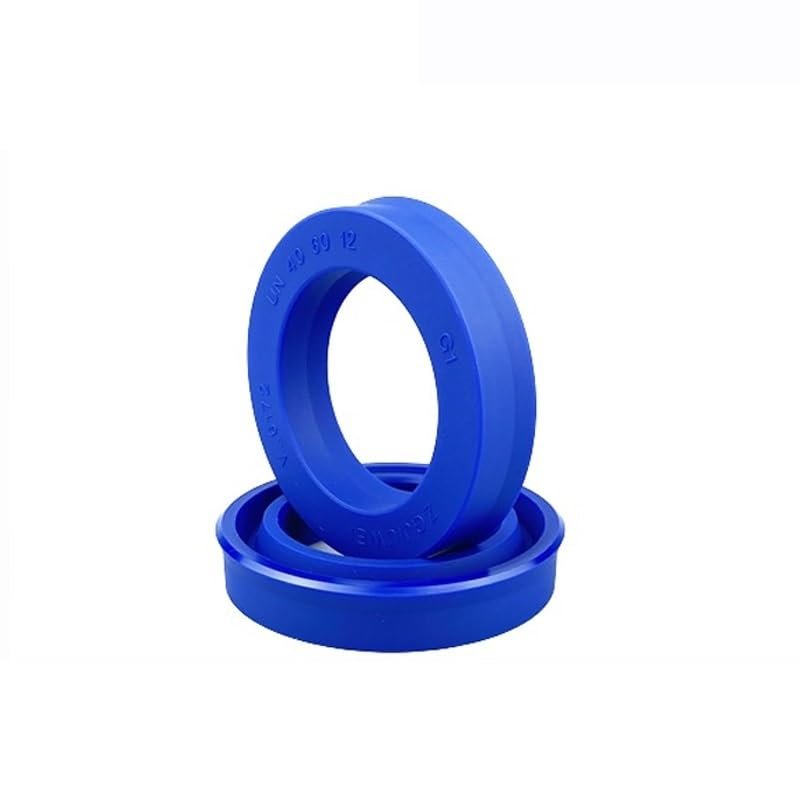 UN Radial Shaft Seal, 5-Piece Polyethylene Piston Rod Seal, PU Single-Lip U-Cup Seal, ID 819 mm (19 x 25 x 5 mm)