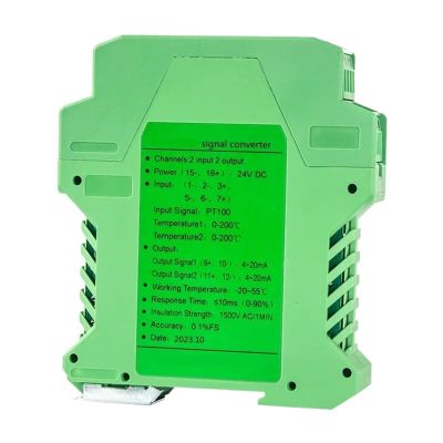 Input 1.0–5 kΩ, AC 220 V, 0–20 mA; Input Converter, 0–1 kΩ to 4–20 mA Output
