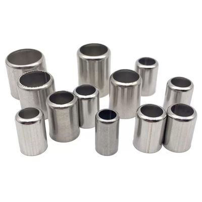 10 Stainless Steel Exhaust Connector Crimp Sleeves, 11.5–25 mm Pipe Connectors for Agriculture and DIY Hose Crimping Tools (24 mm)