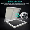 Roof Hatch Ventilation Cover, 80 x 60 cm (31.5 x 23.6 in) view 2