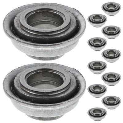 Wheelchair Bearings, 12-Piece Steel Set for Front Wheel Forks