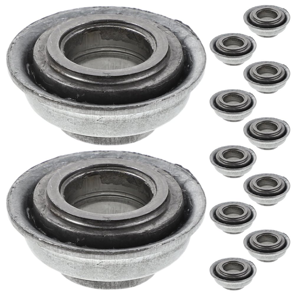 Wheelchair Bearings, 12-Piece Steel Set for Front Wheel Forks