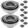 Wheelchair Bearings, 12-Piece Steel Set for Front Wheel Forks view 1
