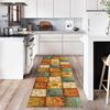 Non-Slip Hallway Runner Rug, 100 x 120 cm, Vintage Pattern view 3