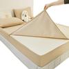 Waterproof Microfiber Mattress Protector with Zipper, Fitted-Sheet Style (Khaki, 150 x 190 + 20 cm) view 1