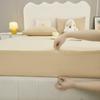 Waterproof Microfiber Mattress Protector with Zipper, Fitted-Sheet Style (Khaki, 150 x 190 + 20 cm) view 2