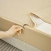 Waterproof Microfiber Mattress Protector with Zipper, Fitted-Sheet Style (Khaki, 150 x 190 + 20 cm) view 3