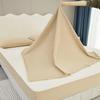 Waterproof Microfiber Mattress Protector with Zipper, Fitted-Sheet Style (Khaki, 150 x 190 + 20 cm) view 4