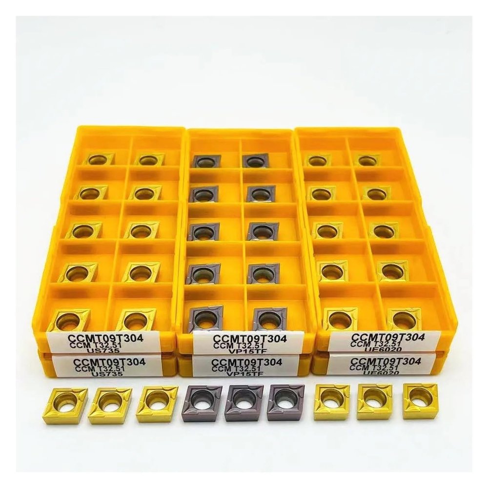 10-Piece CCMT Carbide Internal Turning Inserts for CNC Machines