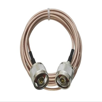 RG316 RF Pigtail, N Male Plug to N Male Plug, Straight RF Jumper Cable, 4 in ~ 10 m (6 ft)