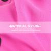 Swimming Gloves, 1 Pair, Nylon, Pink, Adjustable Wrist Strap view 3