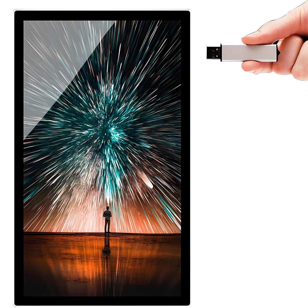 DHMYDPDZ Electronic Advertising Display, 21.5 in
