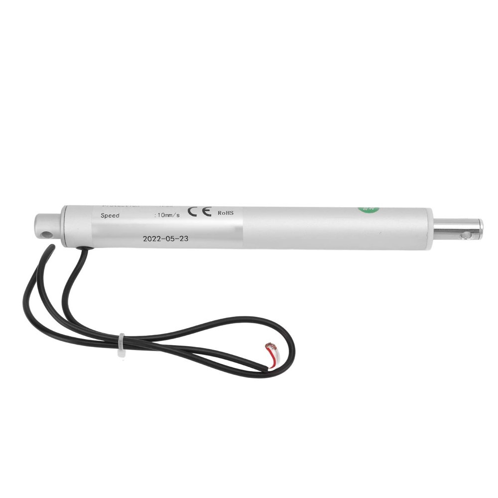 Acouto DC Micro Linear Actuator, Mini Rod Type, 50 mm Stroke, Built-in Limit Switch, 12 V