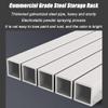 Heavy-Duty Wall-Mounted Storage Rack for Garage, Shed, Office, Basement, or Workshop view 4