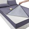 Mattress Protector 180 x 200/120 x 200, Microfiber, Zipper, Fitted Sheet, Waterproof, Purple, 160 x 200 + 15 cm view 1