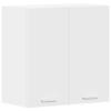 Nqyjm Lyon Wall Cabinet, White, 60 x 31 x 60 cm view 1