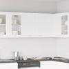 Nqyjm Lyon Wall Cabinet, White, 60 x 31 x 60 cm view 2