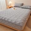 Microfiber Mattress Cover 140 x 200/180 x 200/120 x 200/160 x 200 cm with Zipper, All-Inclusive Mattress Protector (Gray, 140 x 200 x 25 cm) view 2