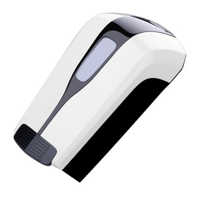 Gadpiparty Wall-Mounted Manual Liquid Soap Dispenser, ABS, Black-and-White Bubble Style