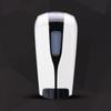 Gadpiparty Wall-Mounted Manual Liquid Soap Dispenser, ABS, Black-and-White Bubble Style view 4