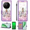 Kinetijy Case for FOSSiBOT S3, Protective Flip Cover with 9H HD Screen Protector, RFID Blocking, Gold Glitter and Glow view 1