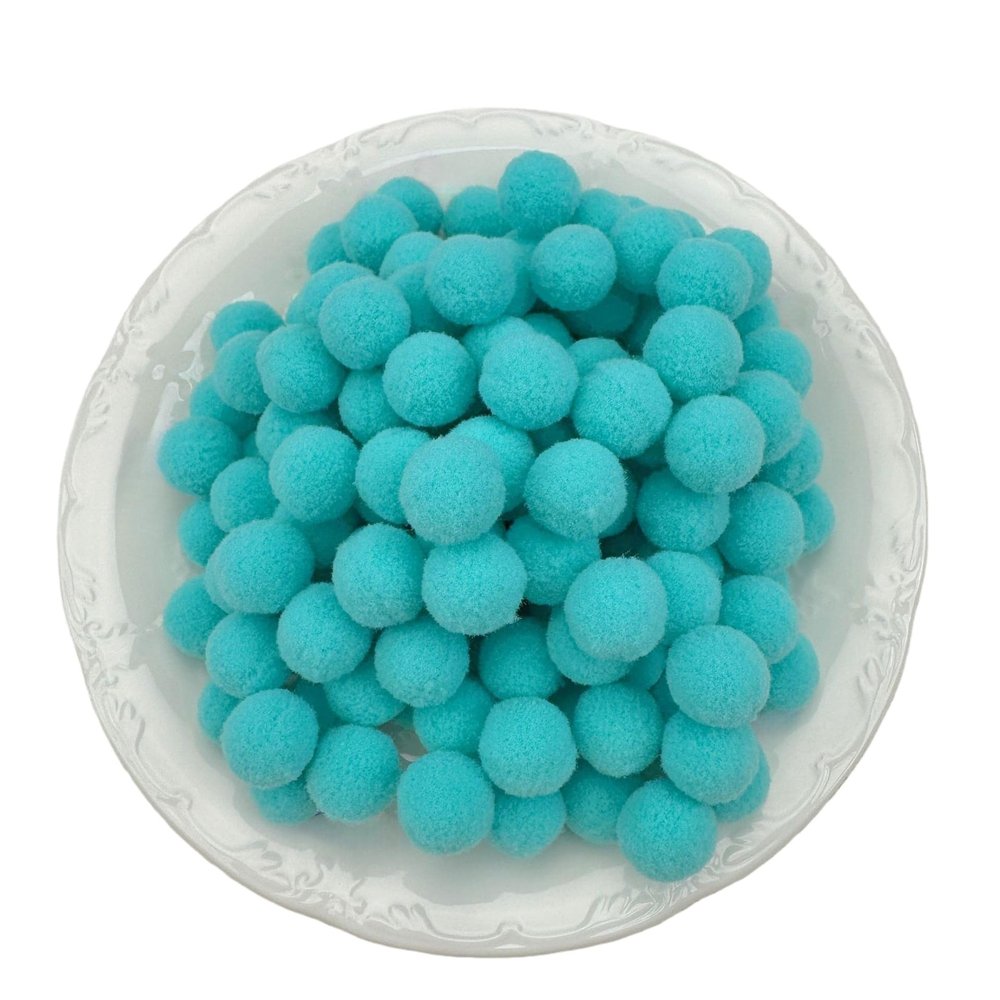 2000 10 mm Decorative Pom Poms, Textile Trim, Fluffy Pom-Poms (53_)