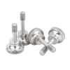 304 Stainless Steel Knurled Screws, Hand-Tightened, M3–M10 (M5 × 25 mm, 2 pcs) view 4