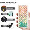 Kinetijy Case for Oscal C70 Pro with 9H HD Screen Protector, RFID Blocking, Gold Glitter & Glow view 2