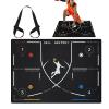 Portable, Quiet Basketball Dribbling Training Mat view 1