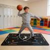 Portable, Quiet Basketball Dribbling Training Mat view 3