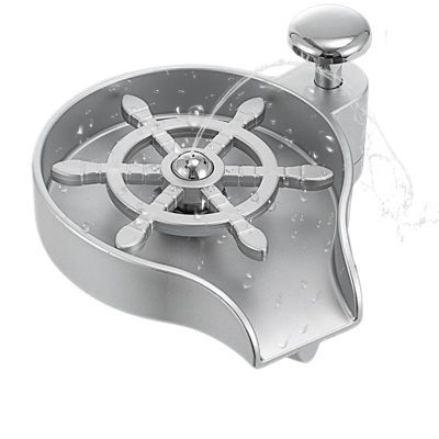 Stainless Steel Sink Glass Rinser