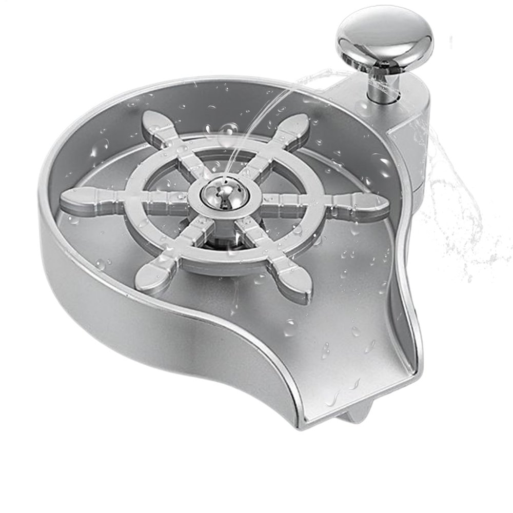 Stainless Steel Sink Glass Rinser