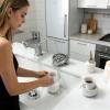 Stainless Steel Sink Glass Rinser view 3