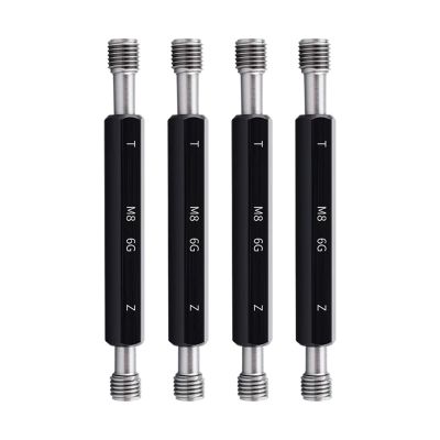 Thread Plug Gauge, Bearing Steel, M14–M24 Metric Fine 6G, 1 Pc. (M16×1-6G)(M24×1 6G)