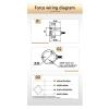 25 mm Load Cell Sensor with Display, RS485, Compression/Tension, 10 kg view 4