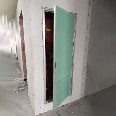 Paintable Drywall Access Panel with Metal Handle