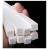 Sound-Insulating Silicone Foam Sealing Strip, White, 1 m (10 × 20 mm) view 1