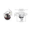 10-Pack KSD301 KSD303 10A 45–150°C Manual-Reset Thermostat, Normally Closed Temperature Switch (75°C) view 2