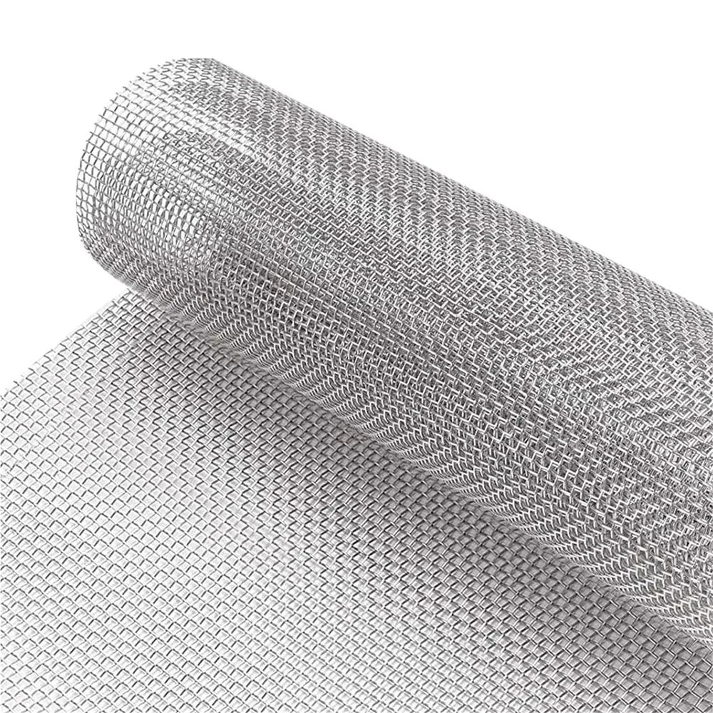 Fine Mesh Wire Cloth, 1 Piece, 40-Mesh 304 Stainless Steel Woven Wire Mesh (50 x 100 cm)