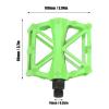 Acouto Ergonomic Aluminum Alloy Bicycle Pedals for Folding, Mountain and Fixed-Gear Bikes view 2
